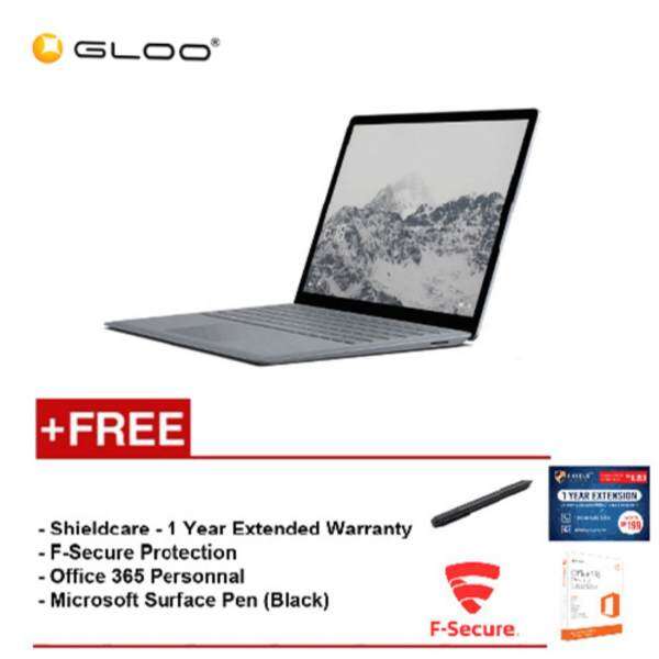 Surface Laptop Core i5/8GB RAM - 256GB + Shield Care 1 Year Extended Warranty + F-Secure End Point Protection + Office 365 Personal + Microsoft Surface Pen Black Malaysia