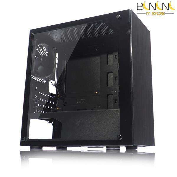 TECWARE NEXUS M TEMPERED GLASS MATX CASING ( BLACK ) Malaysia