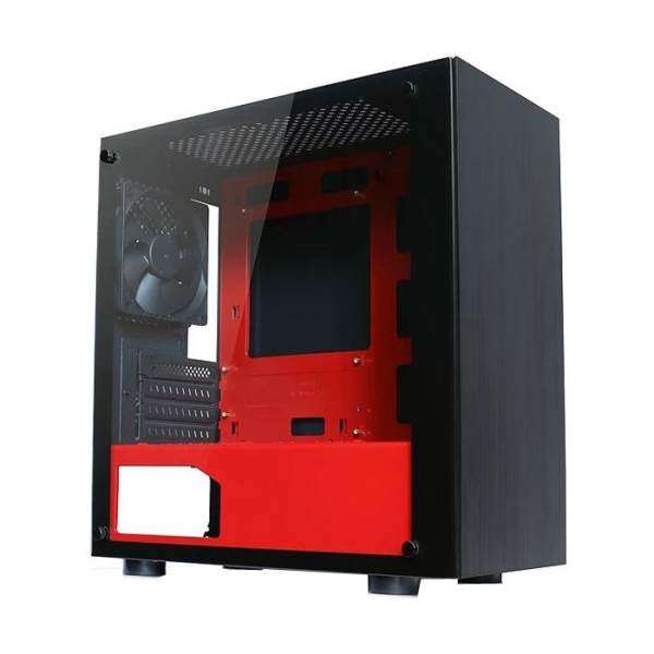 Tecware Nexus M mATX Case Tempered Glass - Red Malaysia