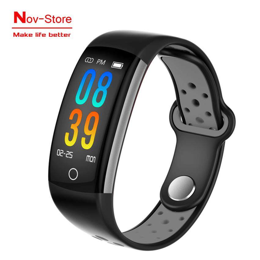 สายรัดข้อมือฟิตเนสสร้อยข้อมือสมาร์ท HR สายรัดข้อมือสำหรับออกกำลังกาย Sleep Tracker กันน้ำ IP68 Tracker กิจกรรมสำหรับ Android IOS