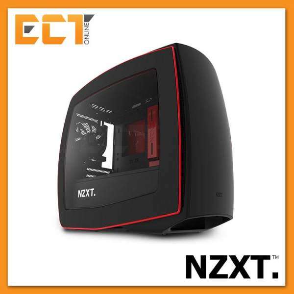 NZXT Manta High-Performance SFF Mini ITX Case / Chassis - Black/White/Red Malaysia