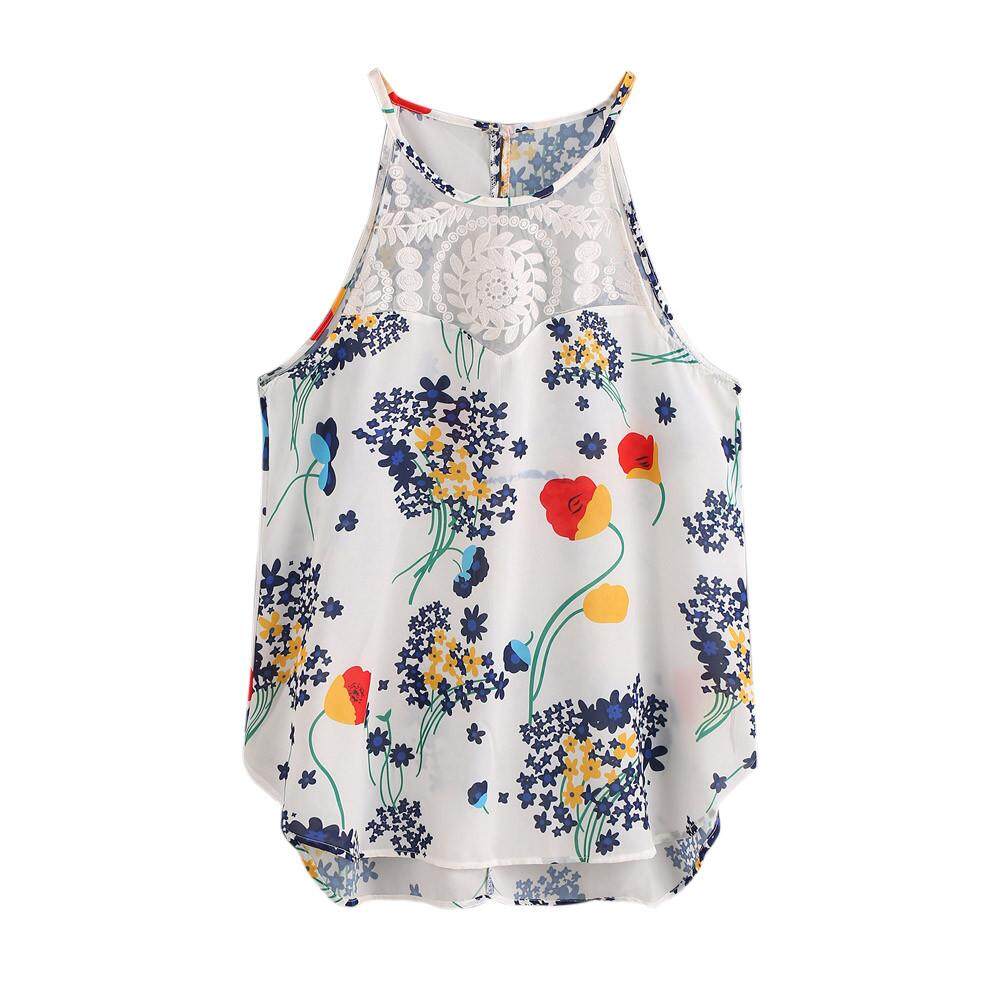 Bigskyie ผู้หญิงลำลองแขนกุดเสื้อกล้ามเสื้อกล้ามเสื้อเสื้อชั้นในสตรี - INTL