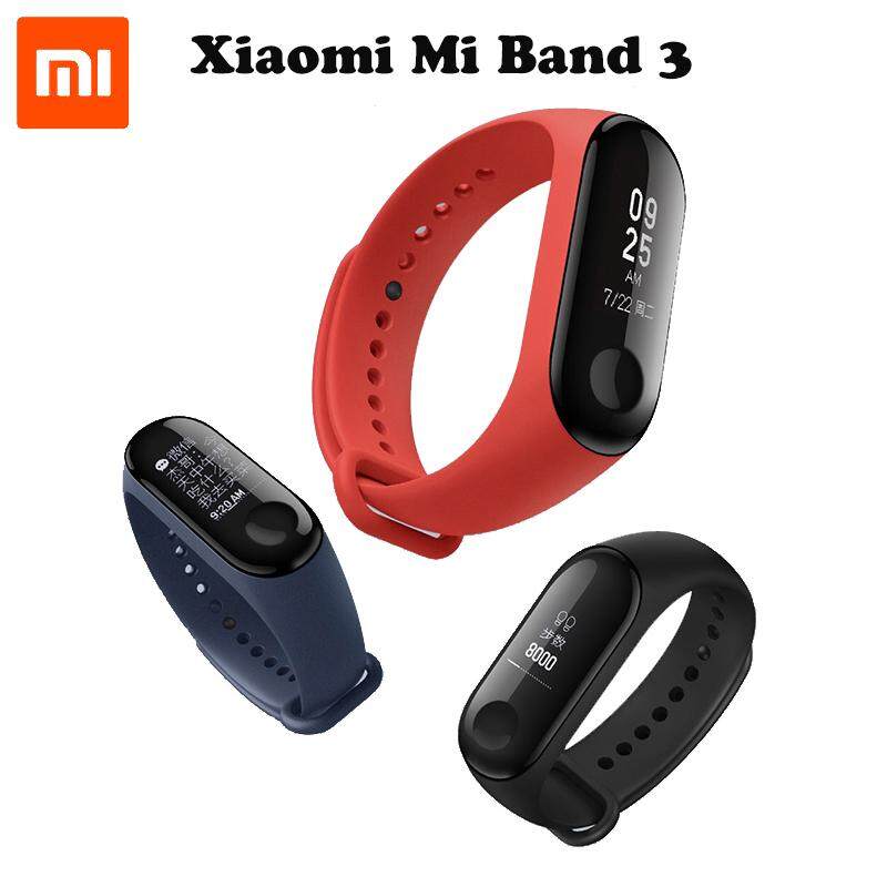 วง Xiaomi Mi 3 สร้อยข้อมือสมาร์ท - สีดำ, 0.78 นิ้ว OLED ข้อความหมายเลขผู้โทรสภาพอากาศ Forecate วง Xiaomi Mi 3 สร้อยข้อมือสมาร์ท - สีดำ, 0.78 นิ้ว OLED ข้อความหมายเลขผู้โทรสภาพอากาศ Forecate