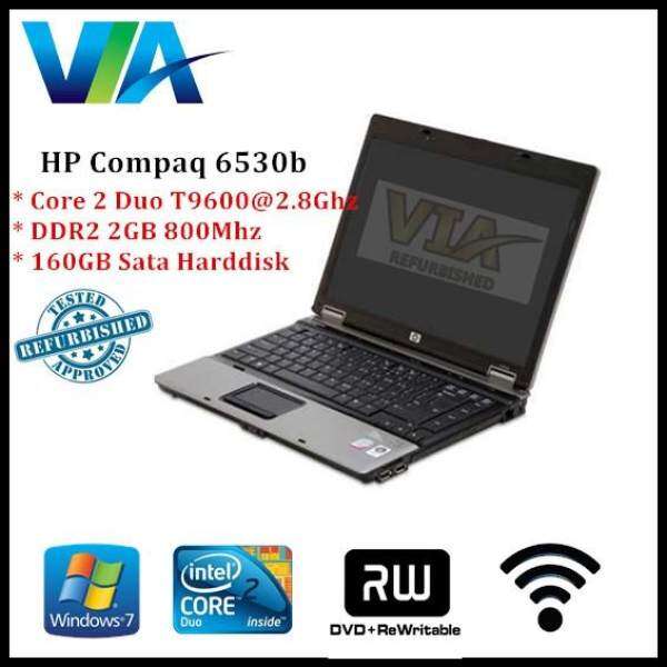 Refurb HP Compaq 6530b Core 2 Duo/2Gb/160Gb/+NEW BATTERY Malaysia