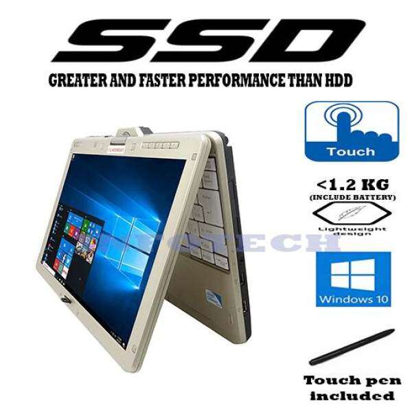 Fujitsu Intel Celeron 2GB DDR3 SSD TOUCH PEN FLIP SCREEN LIGHT Lifebook LAPTOP NOTEBOOK NETBOOK Malaysia