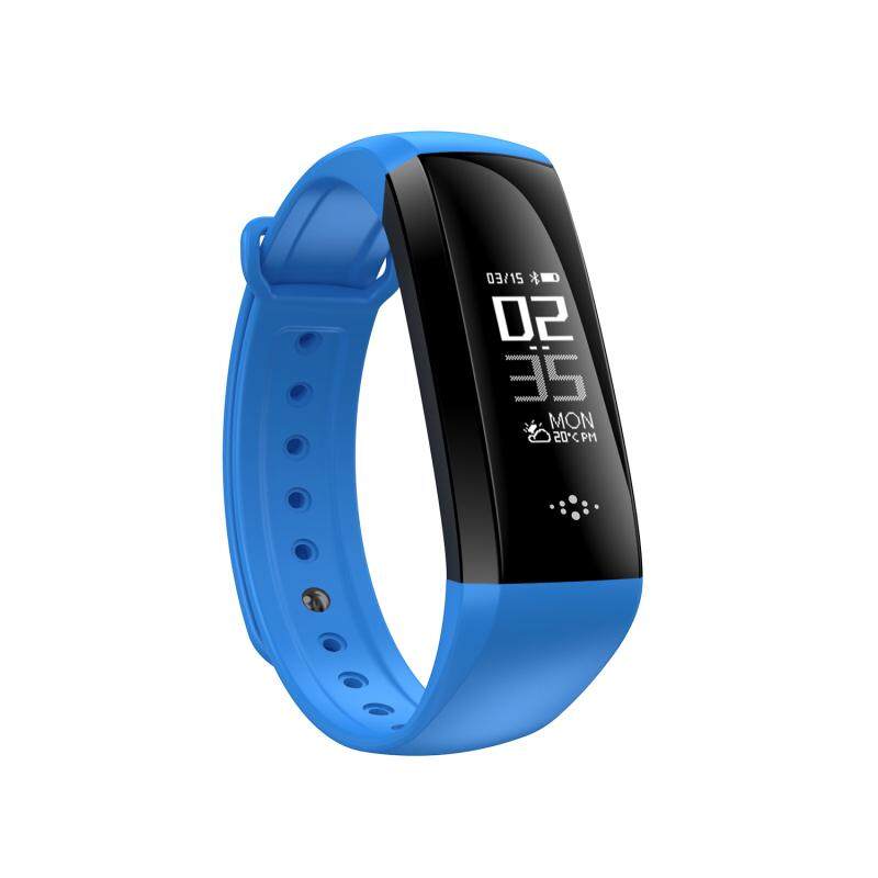 Lissng M2S Universal TOUCH Fitness Heart Rate สร้อยข้อมือตรวจจับการนอนกีฬาสมาร์ทวอท์ชสำหรับซัมซุงฮัวเหว่ยเสี่ยวหมี่ iPhone
