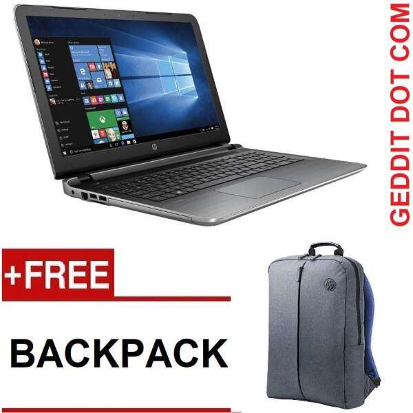 HP 15-DA0006TX / HP 15-DA0007TX (i5-8250u,4GB DDR4,1TB,DVD,WIN10,MX110 2GB,2YEARS WARRANTY,BLACK / SILVER) FREE BACKPACK Malaysia