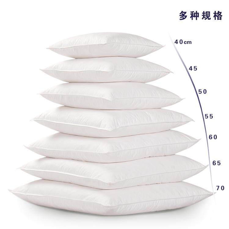 Lông Vũ Gối Tựa Ngỗng Trắng Sang Trọng 100% Cotton Gối Ôm Sô Pha Đệm Tựa Sử Dụng Cho Xe Gối Tựa Lưng Đồ Dùng Gia Đình Văn Phòng Hình Vuông Ruột Gối