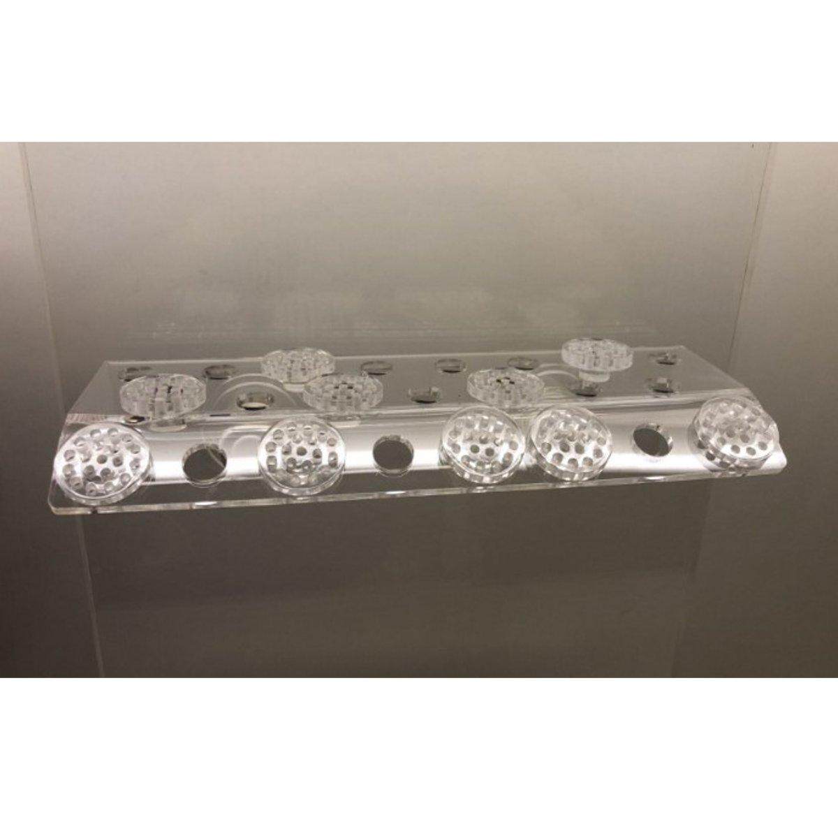 Marine Aquarium Reef Fish Tank Acrylic Coral Rack Bracket Live Holder Sucker # 8 Hole