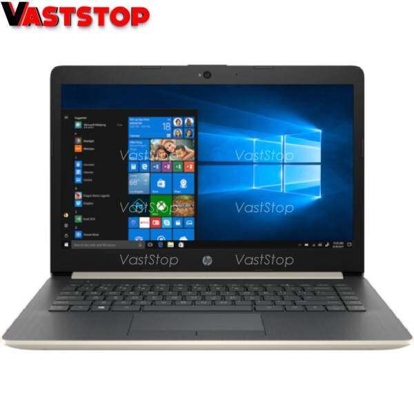 HP 14-CM0012AX 14.0 Laptop Pale Gold ( AMD Ryzen™ 3-2200U, 4GB, 1TB, Radeon 520 2GB, W10 ) Malaysia
