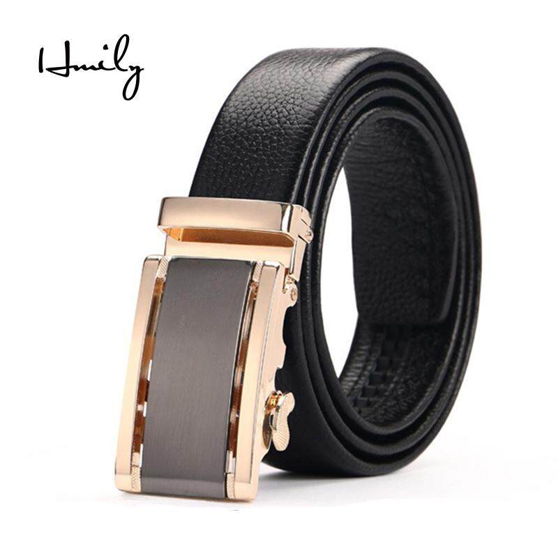 HMILY Men's Belts Fashion Cowhide Leather Straps Man New Designer Luxury Strap Male High Quality Automatic Buckles Waistband HMILY Men's Belts Fashion Cowhide Leather Straps Man New Designer Luxury Strap Male High Quality Automatic Buckles Waistband