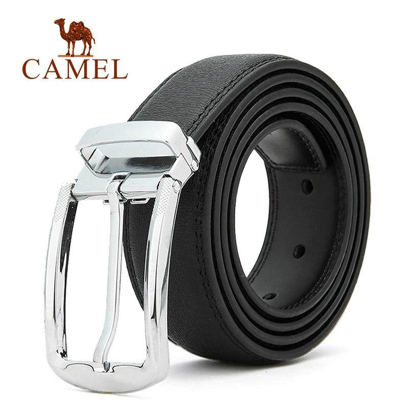 CAMEL Men's 100% วัวเข็มขัดหนังแท้พร้อมหัวเข็มขัดหมุดวินเทจเยาวชนธุรกิจแฟชั่นสายรัดเอว REVERSIBLE เข็มขัดสำหรับชาย Trims เพื่อตัดกับกล่องของขวัญ CAMEL Men's 100% วัวเข็มขัดหนังแท้พร้อมหัวเข็มขัดหมุดวินเทจเยาวชนธุรกิจแฟชั่นสายรัดเอว REVERSIBLE เข็มขัดสำหรับชาย Trims เพื่อตัดกับกล่องของขวัญ