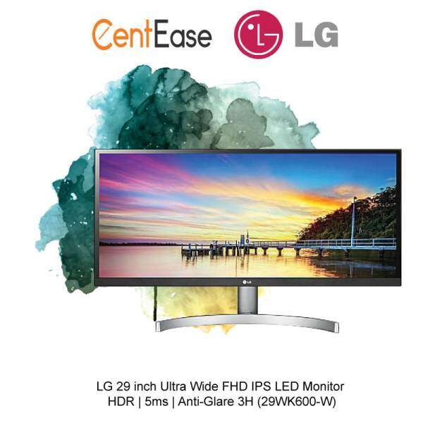 LG 29 inch Ultra Wide FHD IPS LED Monitor - HDR 5ms Anti-Glare 3H (29WK600-W) Malaysia