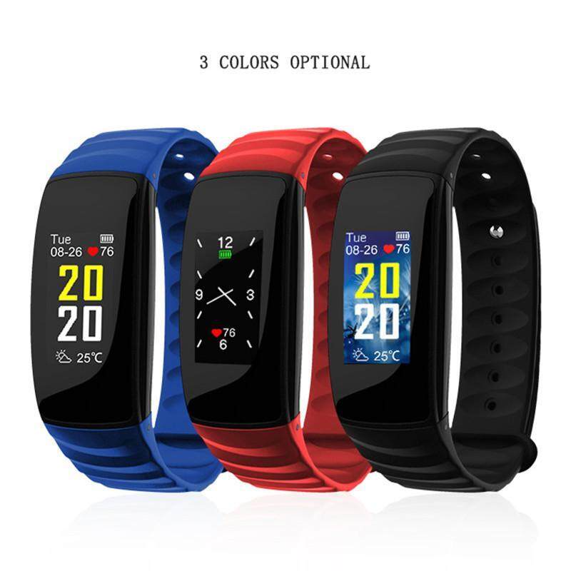 มาใหม่ล่าสุดกำไลข้อมืออัจฉริยะ H107 TFT หน้าจอสัมผัสสายรัดข้อมือฟิตเนส BT 4.0 สมาร์ทสายรัดข้อมือ Heart Rate Smart นาฬิกากําไล