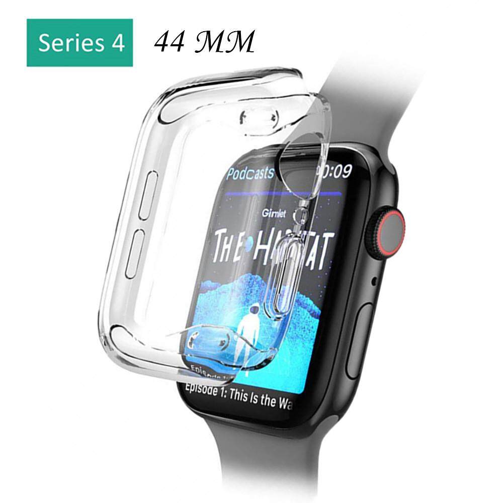 Soft ULTRA - พลาสติกใสบางป้องกันฝาครอบกรณีสำหรับ Apple Watch Series 4 44 มิลลิเมตร Soft ULTRA - พลาสติกใสบางป้องกันฝาครอบกรณีสำหรับ Apple Watch Series 4 44 มิลลิเมตร