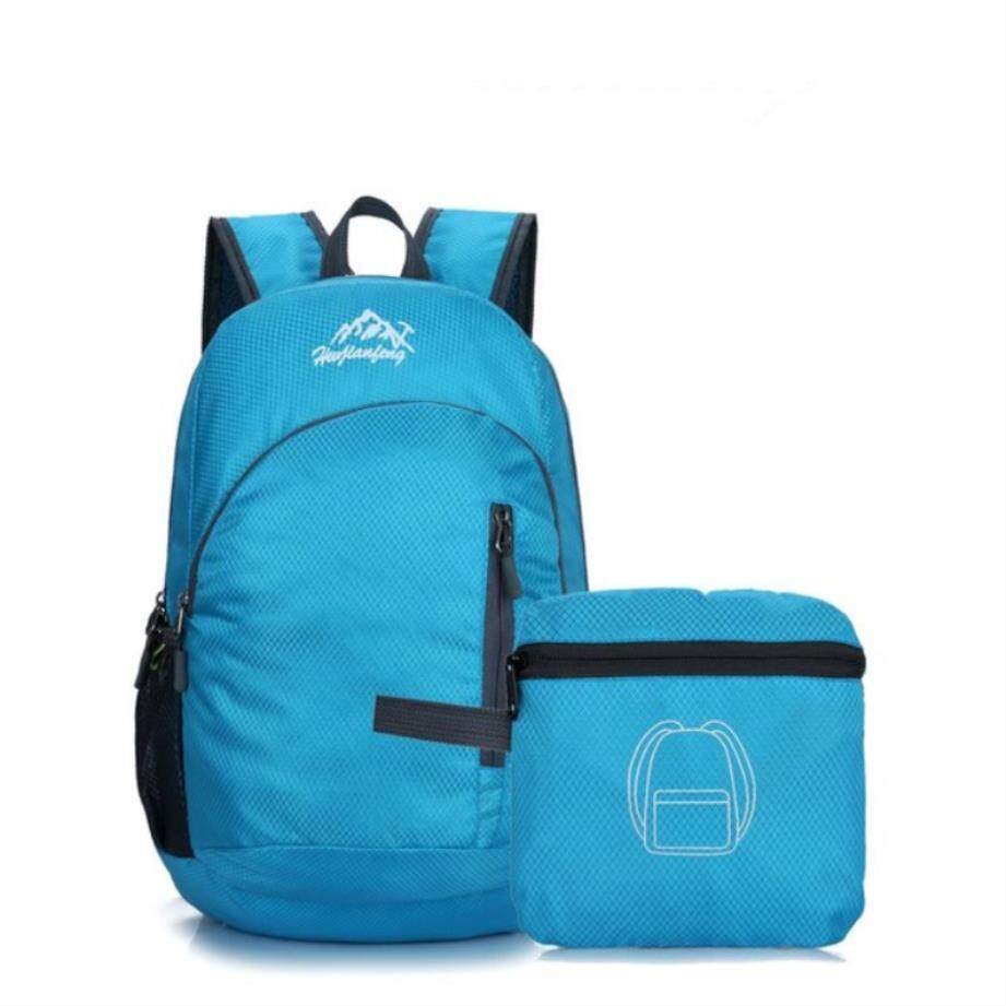 BSBAG 20L กลางแจ้งเป้น้ำหนักเบาผู้หญิงแบบพกพา Jogging กระเป๋าเดินทางพับได้กระเป๋ากีฬา Rucksack Hab068