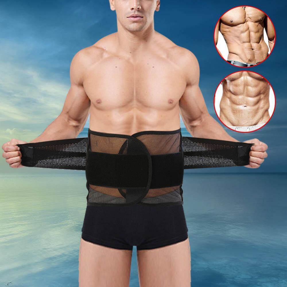 Men Breathable Back Brace Ultra-Light Lumbar Support Abdomen Belt Body Shaper XXXL Men Breathable Back Brace Ultra-Light Lumbar Support Abdomen Belt Body Shaper XXXL