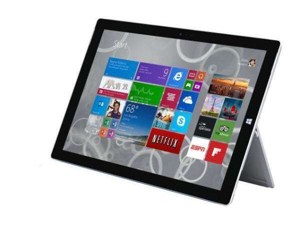 (REFURBISHED) Microsoft Surface Pro 3 i5-4300u 1.90GHz 4G 128G 12” FHD W8p w/o Keyboard and Pen Malaysia