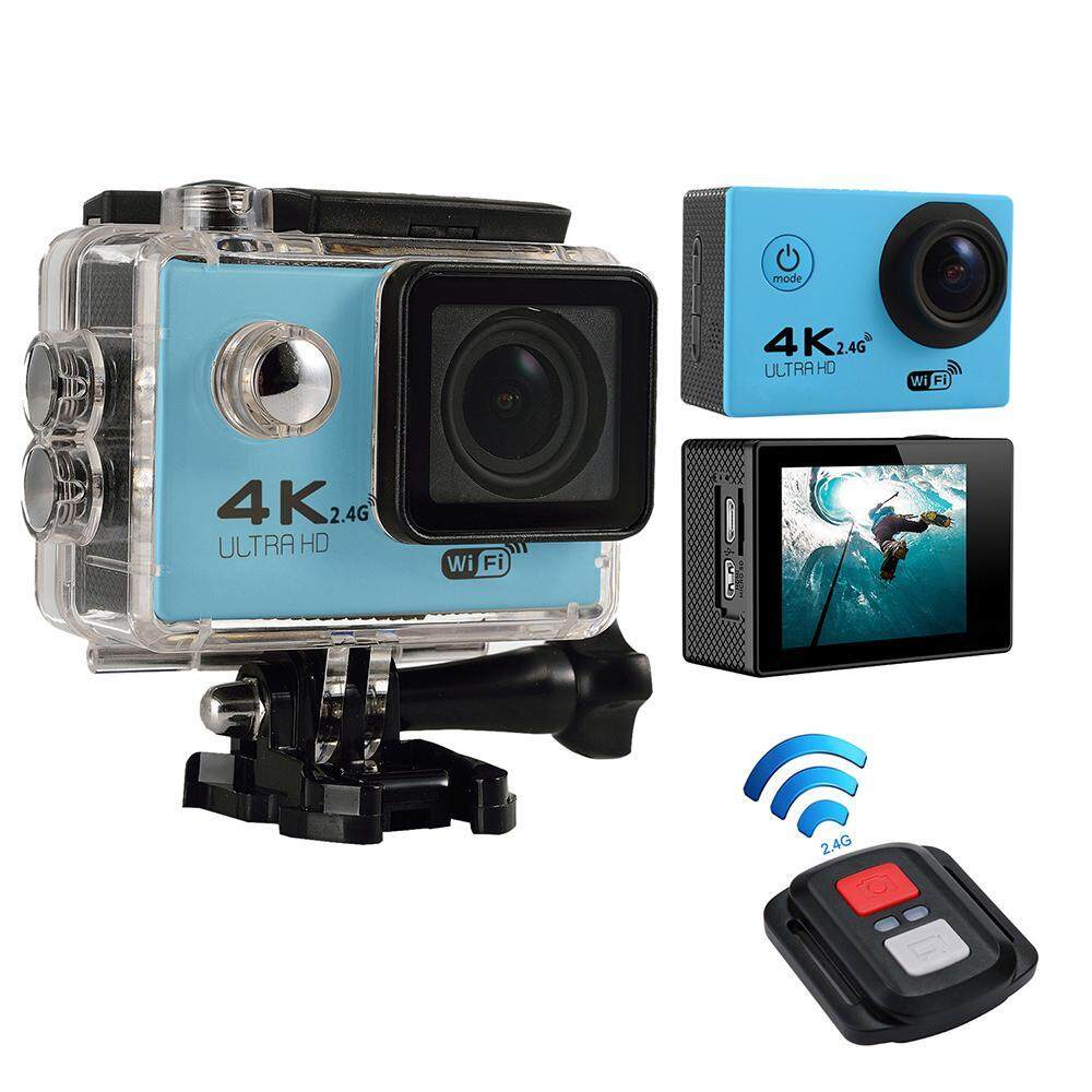 coobonf US PLUG 4K HD Wifi Action Camera 2.0 Inch 170 Degree Wide Angle Lens Action Camera WIFI 4k Waterproof Sports Action Camera, Blue - intl coobonf US PLUG 4K HD Wifi Action Camera 2.0 Inch 170 Degree Wide Angle Lens Action Camera WIFI 4k Waterproof Sports Action Camera, Blue - intl