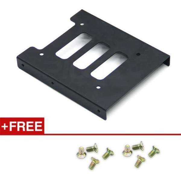 2.5 To 3.5 Hard Disk Drive Metal Black Mounting Bracket Malaysia