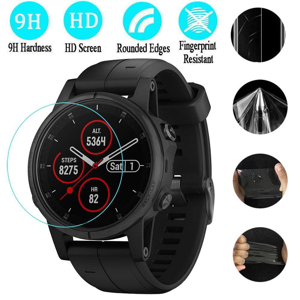 Qyshop Transparent Clear Screen Protection Film For Garmin Fenix 5S Plus Qyshop Transparent Clear Screen Protection Film For Garmin Fenix 5S Plus