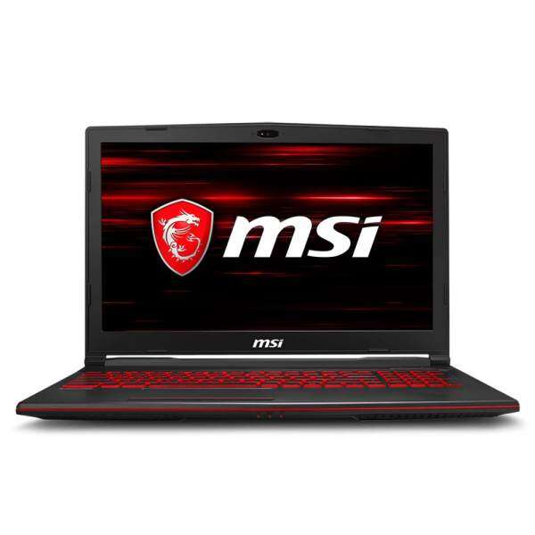MSI GL63 8RD-410 15.6 FHD Gaming Laptop Black (i7-8750H, 8GB, 1TB+128GB, GTX1050Ti 4GB, W10) Malaysia
