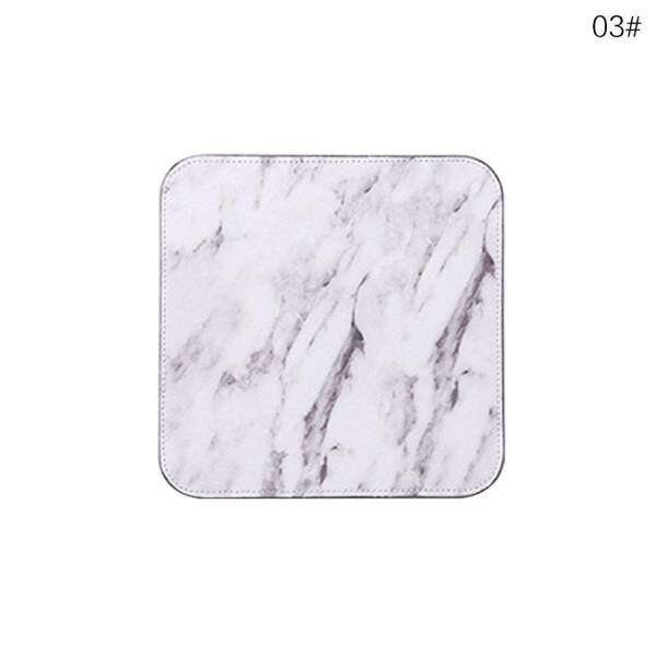 Yuchen 20*20 Marble Mouse Pad Cute Cartoon Student Thickening Game Computer Notebook Mat - Grey 03# Malaysia