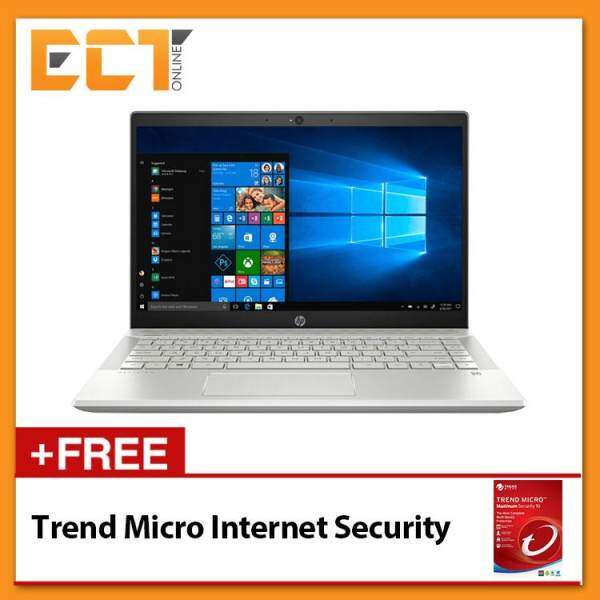 HP Pavilion 14-CE0084TX/CE0085TX Laptop (i7-8550U 4.00GHz,1TB+128GB,4GB,NV MX130-2GB,14 FHD,W10) - Silver / Gold Malaysia
