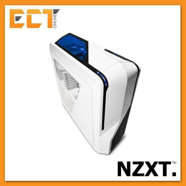 NZXT Phantom 410 Redesigned ATX Mid Tower Case / Chasses - White/Black/Orange Malaysia