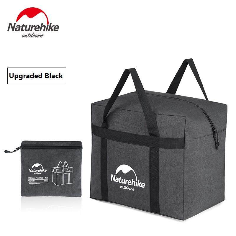 Naturehike 45L ความสามารถในการกันน้ำได้สูงกลางแจ้งที่รวมเก็บของกระเป๋าใส่เสื้อผ้ากระเป๋ากระเป๋าแคมป์ปิ้งกระเป๋าเดินทาง