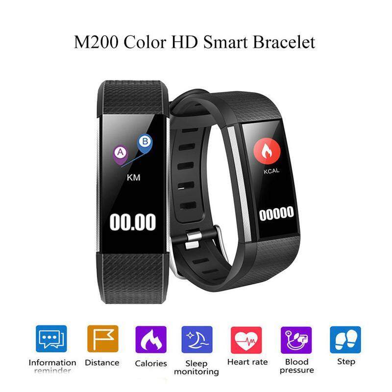 มาใหม่ล่าสุด M200 กำไลข้อมืออัจฉริยะสายรัดข้อมือสำหรับออกกำลังกายเครื่องวัดชีพจรสมาร์ท Acitivity Tracker Pedometer ความดันโลหิตที่มีสีสัน สายรัดข้อมือเพื่อสุขภาพ อุปกรณ์ไอทีสวมใส่ -423382522 มาใหม่ล่าสุด M200 กำไลข้อมืออัจฉริยะสายรัดข้อมือสำหรับออกกำลังกายเครื่องวัดชีพจรสมาร์ท Acitivity Tracker Pedometer ความดันโลหิตที่มีสีสัน สายรัดข้อมือเพื่อสุขภาพ อุปกรณ์ไอทีสวมใส่