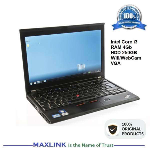 Lenovo ThinkPad X220i Intel Core I3 / 4GB / HDD 250Gb 12.5 low budget heavy duty laptop {REFURBISHED} Malaysia