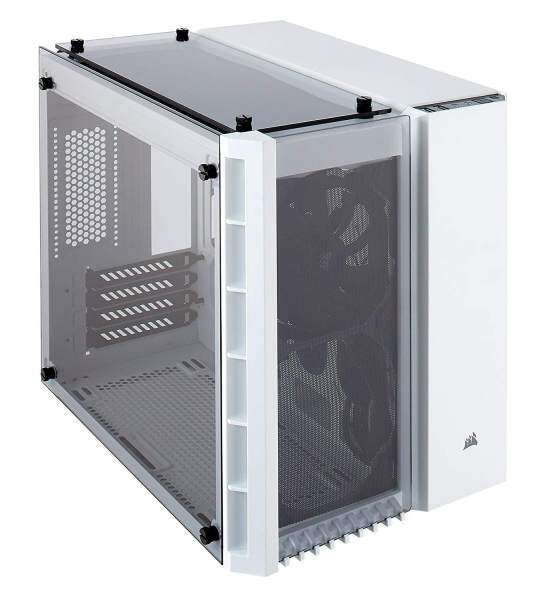 # CORSAIR Crystal Series 280X Tempered Glass Micro ATX PC Case # Black | White Malaysia