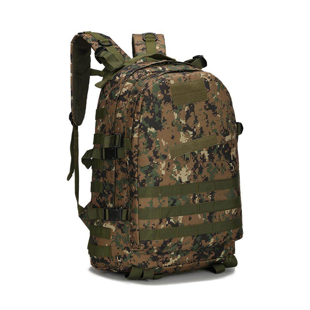 OutFlety 40L กระเป๋าลายพรางกีฬากลางแจ้ง 3D กระเป๋าเป้สะพายหลังกระเป๋าสะพายหลังสำหรับเดินทางสำหรับ Camping เดินป่าทหารเดินทาง