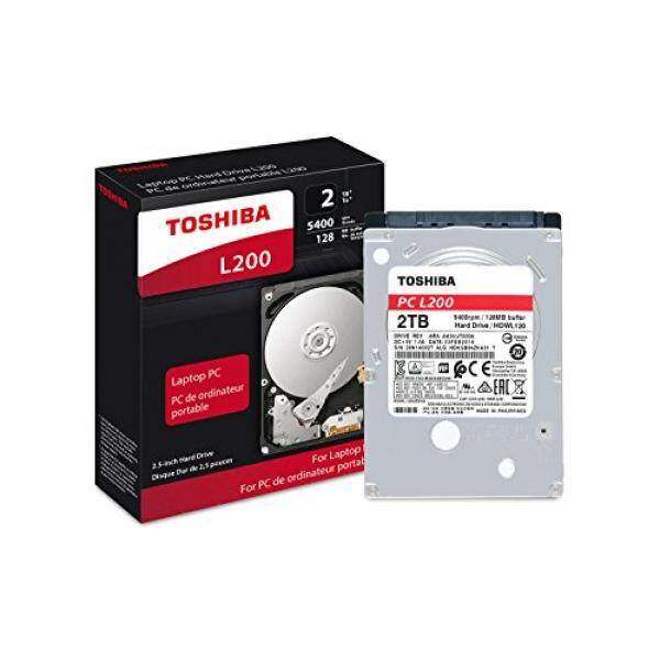 Toshiba HDWL120XZSTA L200 2TB Laptop PC Internal Hard Drive 5400 RPM SATA 6Gb/s 128 MB Cache 2.5 9.5mm Height - 2000 Internal Bare/OEM Drive Malaysia