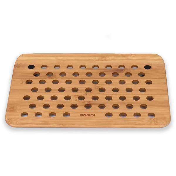 foorvof OXOQO Bamboo Laptop Cooling Pad Stand