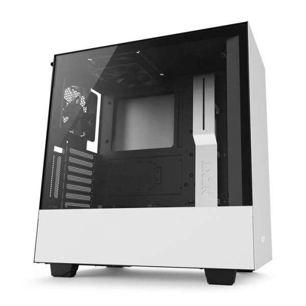 NZXT H500I Mid Tower ATX Case Black & White Malaysia