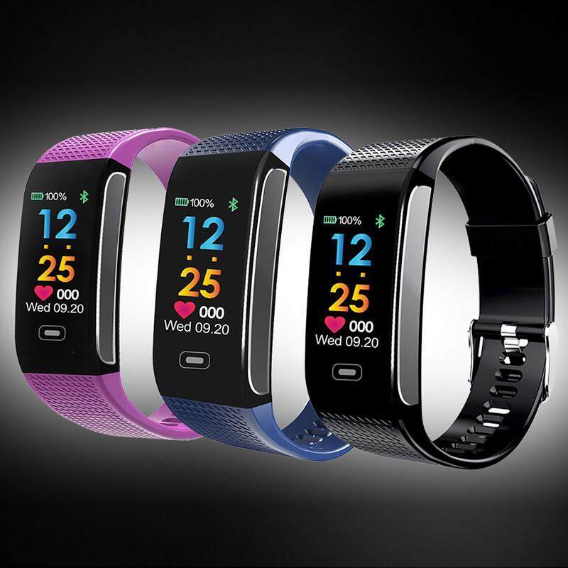 มาใหม่ล่าสุด CK18S Smart Band ความดันโลหิต Heart Rate นาฬิกาข้อมือกำไลบันทึกผลออกกำลังกาย Pedometer สายรัดข้อมือ Android & IOS PK CK11S