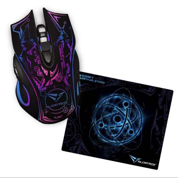 Alcatroz X-Craft Series Gaming Mouse Free Mouse Pad Malaysia