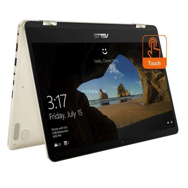 Asus Zenbook Flip UX461U-AE1094T 14 FHD Touch Laptop Gold (i5-8250U, 8GB, 512GB, Intel, W10) Malaysia
