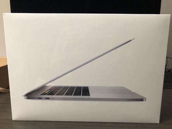 Apple Pro 15 Touchbar MPTV2B/A 2018 Intel core i7 2.9Ghz 16Gb Sealed New Malaysia