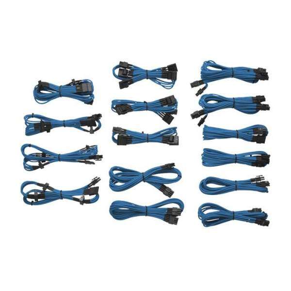 Corsair Professional Individually Sleeved Dc Kit Type 3 Generation 2 Blue Malaysia