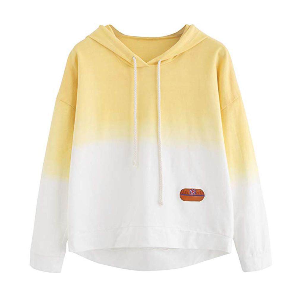 Joomia Women's Hoodie ผ้าปะพิมพ์ลายเสื้อแขนยาวเสื้อกันหนาวเสื้อสตรีแบบสวมทับ Joomia Women's Hoodie ผ้าปะพิมพ์ลายเสื้อแขนยาวเสื้อกันหนาวเสื้อสตรีแบบสวมทับ