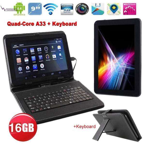 N98 9 Android 4.4 Tablet PC Quad Core 1GB 16GB +Keyboard Bundle AU Black Malaysia