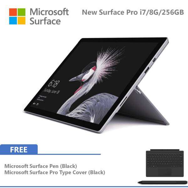 NEW Microsoft Surface Pro - i7 / 256GB / 8GB RAM + Type Cover + Pen Malaysia