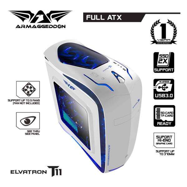 (CLEARANCE) Armaggeddon Elvatron T11 Full ATX Gaming PC Chassis Malaysia