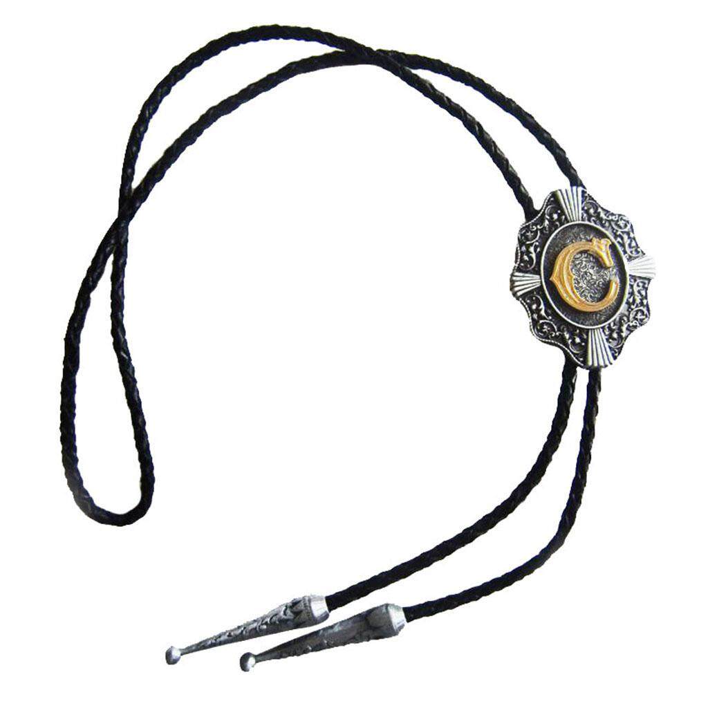 BolehDeals จดหมายเริ่มต้น A C D คาวบอยตะวันตก Rodeo เนคไท Bolo Man Bola จี้เครื่องประดับแฟชั่นสุภาพบุรุษอย่างเป็นทางการสร้อยคอ Tie - INTL BolehDeals จดหมายเริ่มต้น A C D คาวบอยตะวันตก Rodeo เนคไท Bolo Man Bola จี้เครื่องประดับแฟชั่นสุภาพบุรุษอย่างเป็นทางการสร้อยคอ Tie - INTL