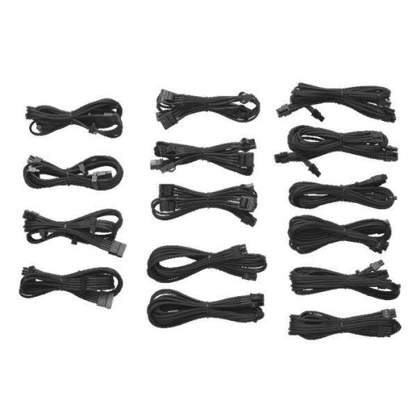Corsair Professional Individually Sleeved Dc Kit Type 3 Generation 2 Black Malaysia