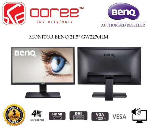GENUINE BENQ LED FLAT FHD 21.5 GW2270HM LCD MONITOR (4MS/VGA/DVI/HDMI/SPK/VESA) (5M.MOB01.0057) BLACK Malaysia