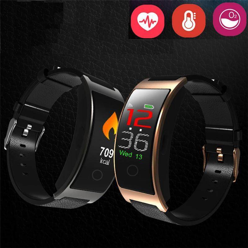 มาใหม่ล่าสุดใหม่ CK11C สายรัดข้อมืออัจฉริยะความดันโลหิต Heart Rate เครื่องติดตามเครื่องวัดจังหวะก้าวกีฬาฟิตเนสสายรัดข้อมือบลูทูธอัจฉริยะ